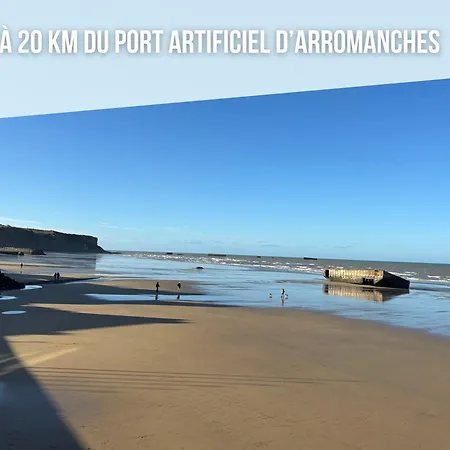 Holiday home La Clairiere Maison Spacieuse Renovee Joliment Decoree Confort 12 P 2 Sdb 2 Wc Grand Jardin Clos, Belle Terrasse Amenagee, Parking Privatif, Ping Pong Baby Foot Proche Omaha Et Bayeux Crouay